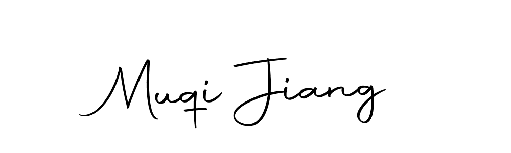 Once you've used our free online signature maker to create your best signature Autography-DOLnW style, it's time to enjoy all of the benefits that Muqi Jiang name signing documents. Muqi Jiang signature style 10 images and pictures png