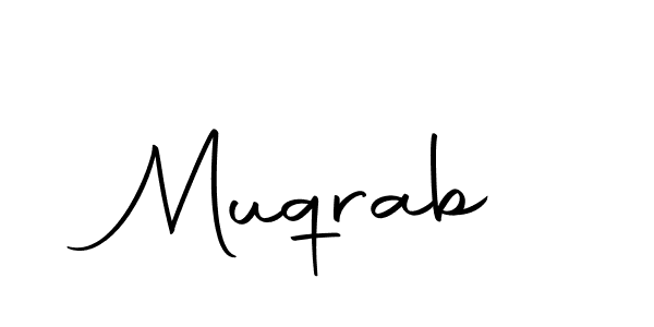 How to Draw Muqrab signature style? Autography-DOLnW is a latest design signature styles for name Muqrab. Muqrab signature style 10 images and pictures png
