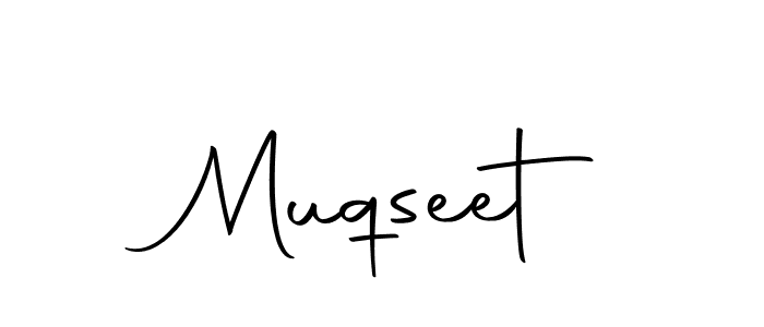 Make a beautiful signature design for name Muqseet. With this signature (Autography-DOLnW) style, you can create a handwritten signature for free. Muqseet signature style 10 images and pictures png