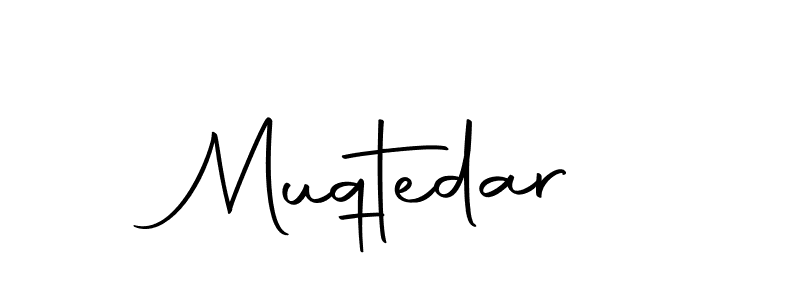 How to make Muqtedar signature? Autography-DOLnW is a professional autograph style. Create handwritten signature for Muqtedar name. Muqtedar signature style 10 images and pictures png