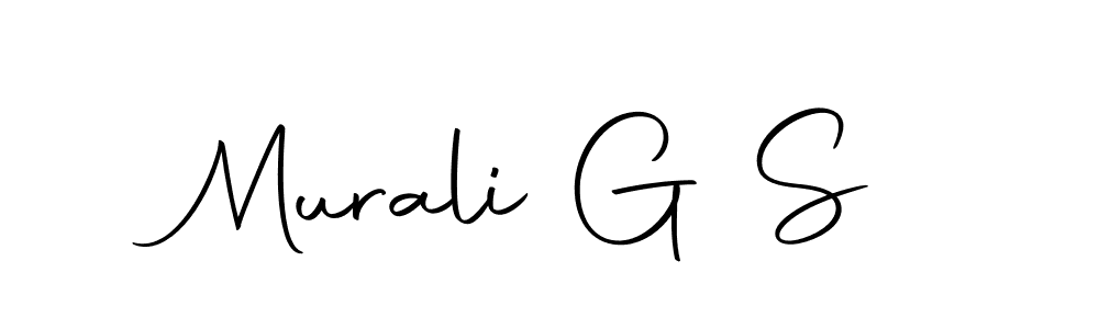 Here are the top 10 professional signature styles for the name Murali G S. These are the best autograph styles you can use for your name. Murali G S signature style 10 images and pictures png
