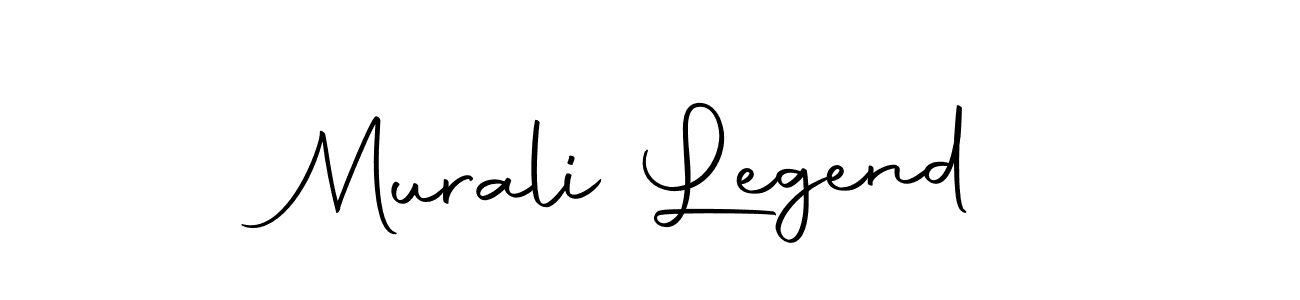 How to make Murali Legend signature? Autography-DOLnW is a professional autograph style. Create handwritten signature for Murali Legend name. Murali Legend signature style 10 images and pictures png