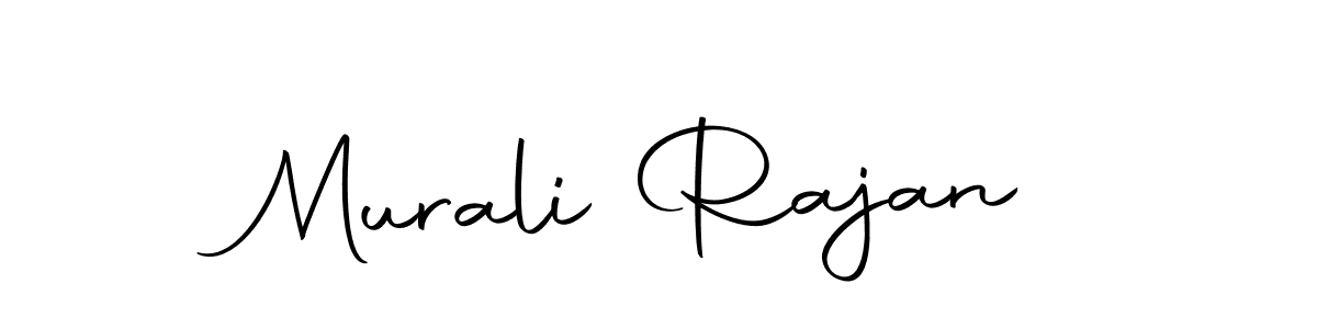 You can use this online signature creator to create a handwritten signature for the name Murali Rajan. This is the best online autograph maker. Murali Rajan signature style 10 images and pictures png