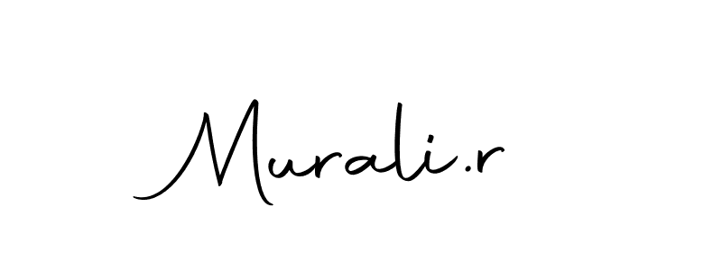 You can use this online signature creator to create a handwritten signature for the name Murali.r. This is the best online autograph maker. Murali.r signature style 10 images and pictures png