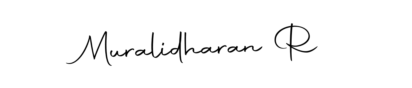 You can use this online signature creator to create a handwritten signature for the name Muralidharan R. This is the best online autograph maker. Muralidharan R signature style 10 images and pictures png