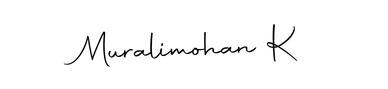 Also we have Muralimohan K name is the best signature style. Create professional handwritten signature collection using Autography-DOLnW autograph style. Muralimohan K signature style 10 images and pictures png