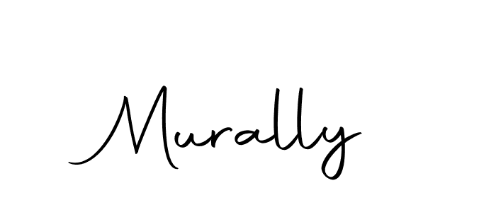 Create a beautiful signature design for name Murally. With this signature (Autography-DOLnW) fonts, you can make a handwritten signature for free. Murally signature style 10 images and pictures png