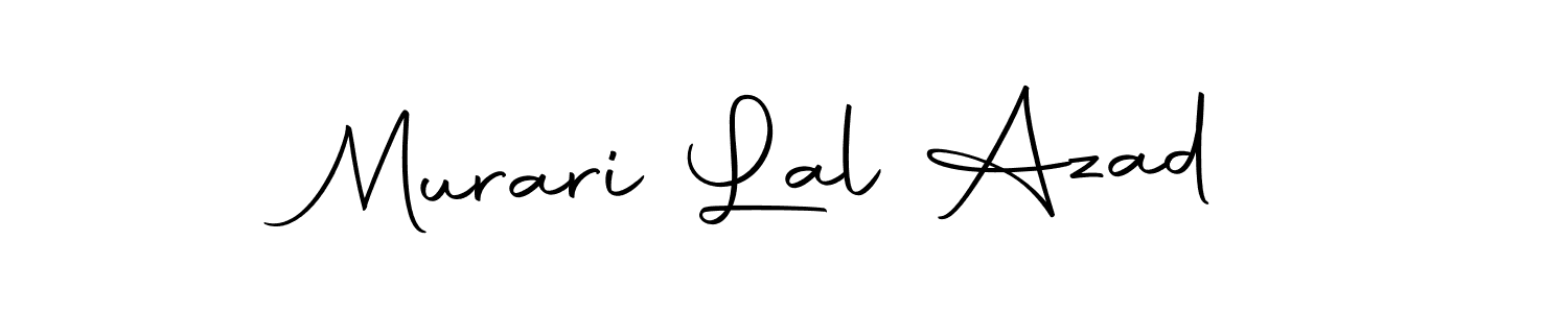 Design your own signature with our free online signature maker. With this signature software, you can create a handwritten (Autography-DOLnW) signature for name Murari Lal Azad. Murari Lal Azad signature style 10 images and pictures png