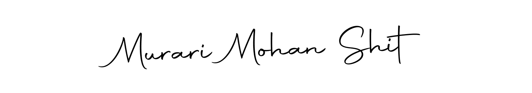 Design your own signature with our free online signature maker. With this signature software, you can create a handwritten (Autography-DOLnW) signature for name Murari Mohan Shit. Murari Mohan Shit signature style 10 images and pictures png