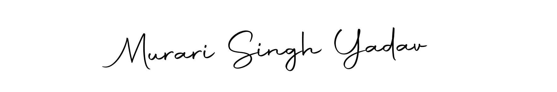 It looks lik you need a new signature style for name Murari Singh Yadav. Design unique handwritten (Autography-DOLnW) signature with our free signature maker in just a few clicks. Murari Singh Yadav signature style 10 images and pictures png