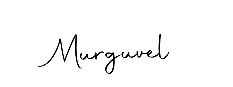 How to make Murguvel name signature. Use Autography-DOLnW style for creating short signs online. This is the latest handwritten sign. Murguvel signature style 10 images and pictures png