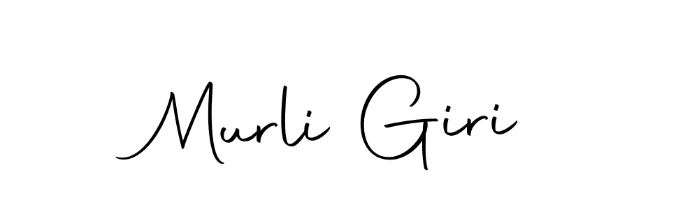 Design your own signature with our free online signature maker. With this signature software, you can create a handwritten (Autography-DOLnW) signature for name Murli Giri. Murli Giri signature style 10 images and pictures png