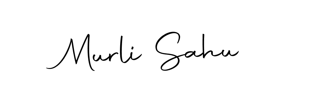 You should practise on your own different ways (Autography-DOLnW) to write your name (Murli Sahu) in signature. don't let someone else do it for you. Murli Sahu signature style 10 images and pictures png