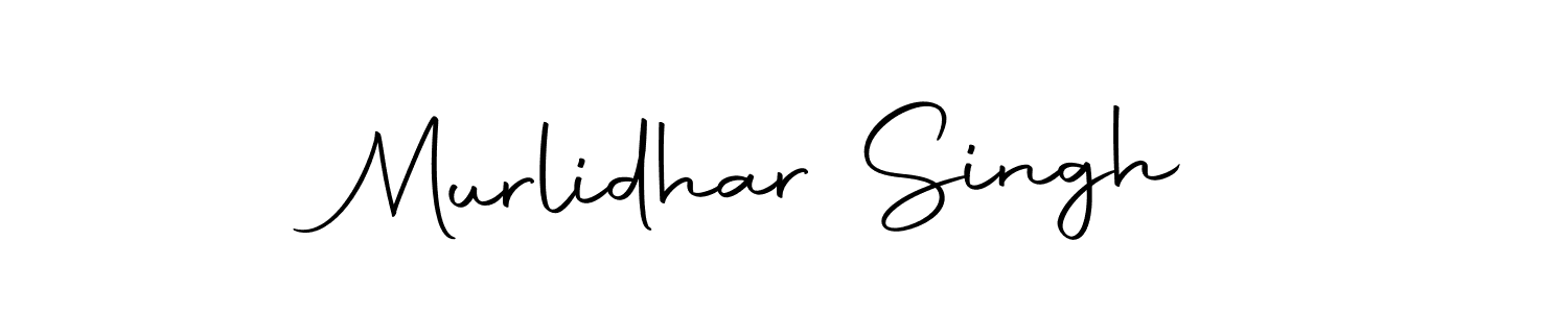 Make a beautiful signature design for name Murlidhar Singh. With this signature (Autography-DOLnW) style, you can create a handwritten signature for free. Murlidhar Singh signature style 10 images and pictures png