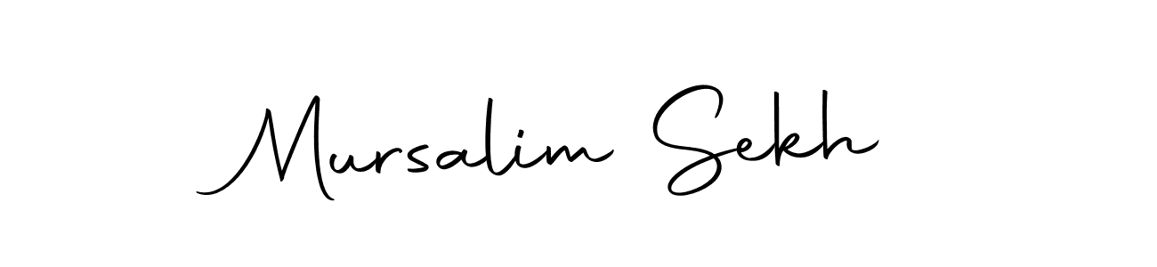 Make a beautiful signature design for name Mursalim Sekh. With this signature (Autography-DOLnW) style, you can create a handwritten signature for free. Mursalim Sekh signature style 10 images and pictures png