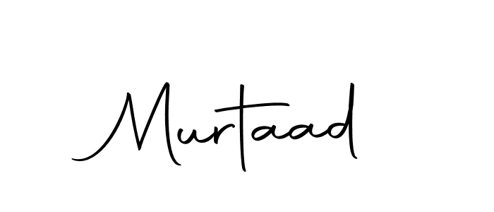 Make a beautiful signature design for name Murtaad. Use this online signature maker to create a handwritten signature for free. Murtaad signature style 10 images and pictures png