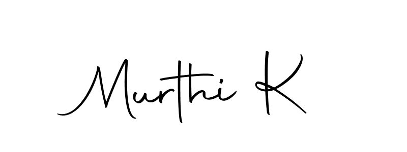 Also we have Murthi K name is the best signature style. Create professional handwritten signature collection using Autography-DOLnW autograph style. Murthi K signature style 10 images and pictures png