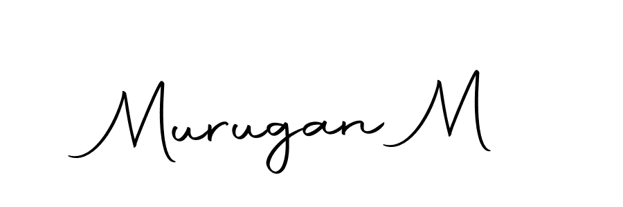 Murugan M stylish signature style. Best Handwritten Sign (Autography-DOLnW) for my name. Handwritten Signature Collection Ideas for my name Murugan M. Murugan M signature style 10 images and pictures png