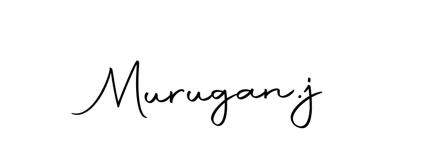 Design your own signature with our free online signature maker. With this signature software, you can create a handwritten (Autography-DOLnW) signature for name Murugan.j. Murugan.j signature style 10 images and pictures png