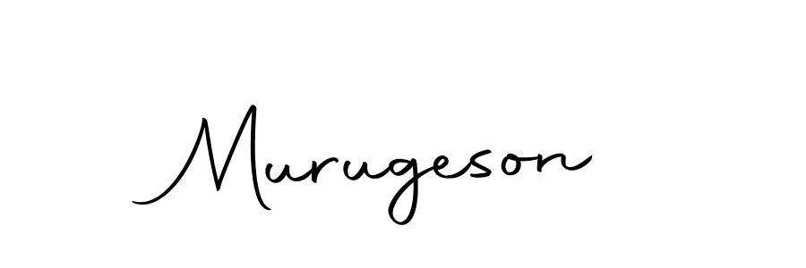 Also we have Murugeson name is the best signature style. Create professional handwritten signature collection using Autography-DOLnW autograph style. Murugeson signature style 10 images and pictures png