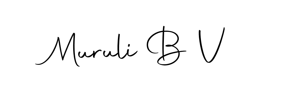 Similarly Autography-DOLnW is the best handwritten signature design. Signature creator online .You can use it as an online autograph creator for name Muruli B V. Muruli B V signature style 10 images and pictures png