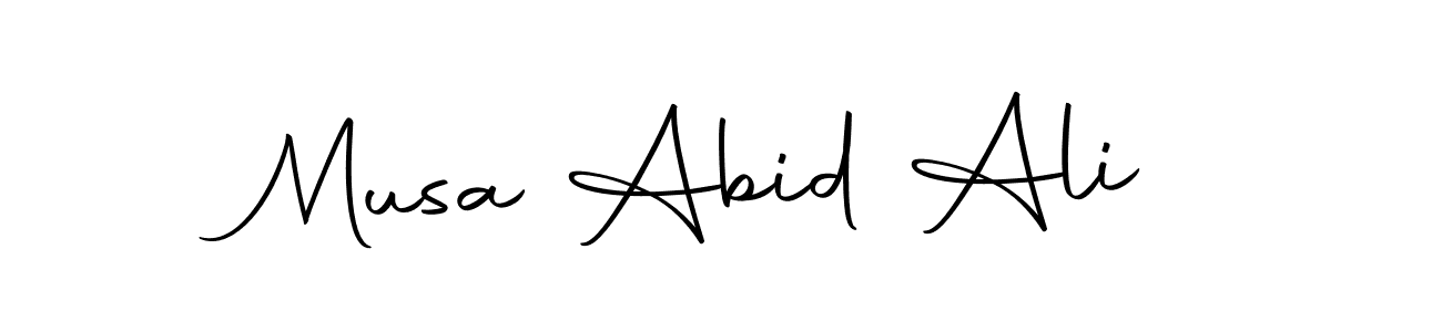 You can use this online signature creator to create a handwritten signature for the name Musa Abid Ali. This is the best online autograph maker. Musa Abid Ali signature style 10 images and pictures png