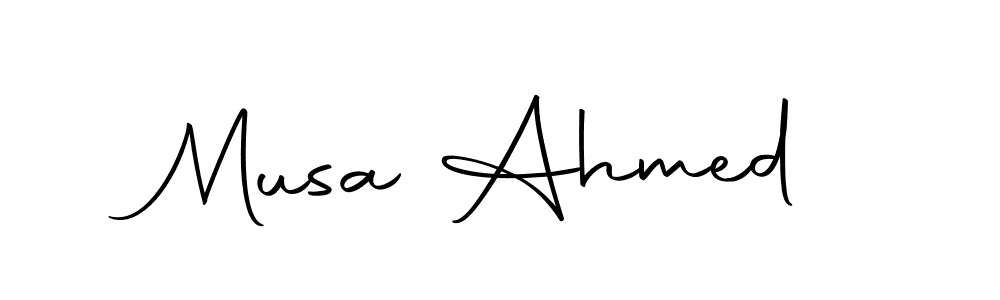 Similarly Autography-DOLnW is the best handwritten signature design. Signature creator online .You can use it as an online autograph creator for name Musa Ahmed. Musa Ahmed signature style 10 images and pictures png