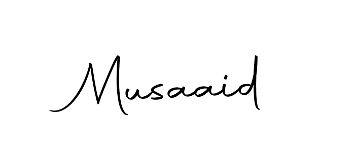 Make a beautiful signature design for name Musaaid. Use this online signature maker to create a handwritten signature for free. Musaaid signature style 10 images and pictures png
