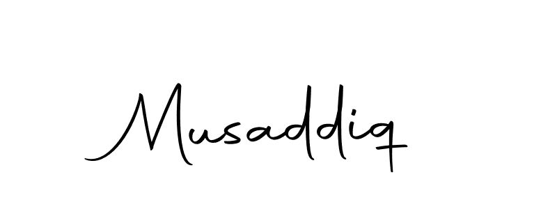 How to make Musaddiq signature? Autography-DOLnW is a professional autograph style. Create handwritten signature for Musaddiq name. Musaddiq signature style 10 images and pictures png