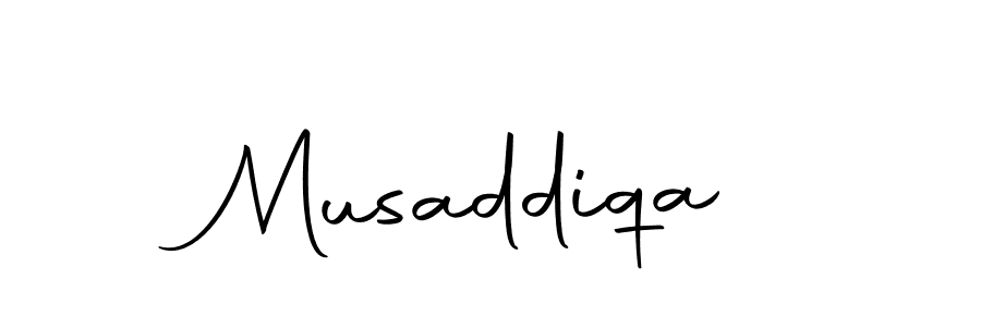 Musaddiqa stylish signature style. Best Handwritten Sign (Autography-DOLnW) for my name. Handwritten Signature Collection Ideas for my name Musaddiqa. Musaddiqa signature style 10 images and pictures png