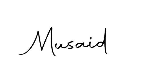 You should practise on your own different ways (Autography-DOLnW) to write your name (Musaid) in signature. don't let someone else do it for you. Musaid signature style 10 images and pictures png