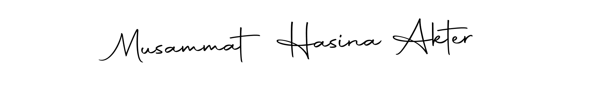 It looks lik you need a new signature style for name Musammat Hasina Akter. Design unique handwritten (Autography-DOLnW) signature with our free signature maker in just a few clicks. Musammat Hasina Akter signature style 10 images and pictures png