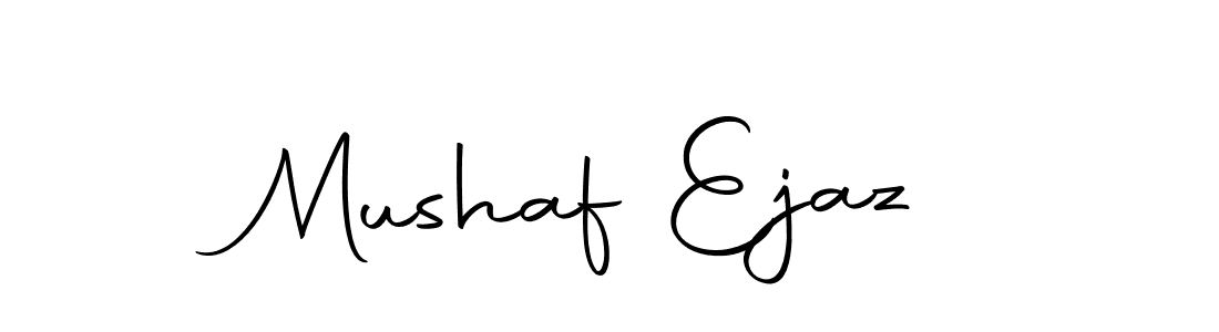 Create a beautiful signature design for name Mushaf Ejaz. With this signature (Autography-DOLnW) fonts, you can make a handwritten signature for free. Mushaf Ejaz signature style 10 images and pictures png