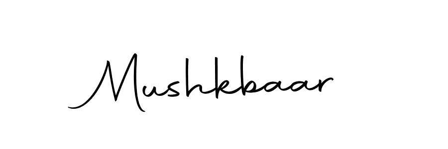 The best way (Autography-DOLnW) to make a short signature is to pick only two or three words in your name. The name Mushkbaar include a total of six letters. For converting this name. Mushkbaar signature style 10 images and pictures png