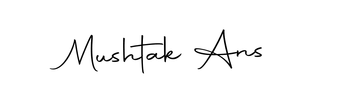 Make a beautiful signature design for name Mushtak Ans. Use this online signature maker to create a handwritten signature for free. Mushtak Ans signature style 10 images and pictures png