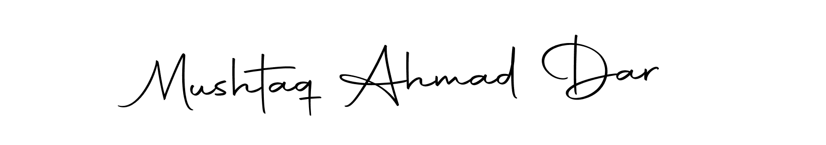 Mushtaq Ahmad Dar stylish signature style. Best Handwritten Sign (Autography-DOLnW) for my name. Handwritten Signature Collection Ideas for my name Mushtaq Ahmad Dar. Mushtaq Ahmad Dar signature style 10 images and pictures png