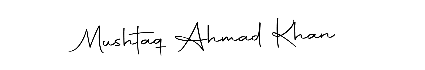 Make a beautiful signature design for name Mushtaq Ahmad Khan. Use this online signature maker to create a handwritten signature for free. Mushtaq Ahmad Khan signature style 10 images and pictures png