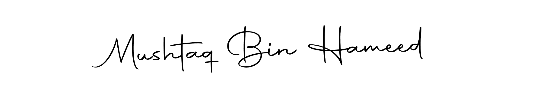 Make a beautiful signature design for name Mushtaq Bin Hameed. With this signature (Autography-DOLnW) style, you can create a handwritten signature for free. Mushtaq Bin Hameed signature style 10 images and pictures png