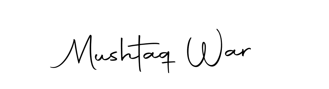 Create a beautiful signature design for name Mushtaq War. With this signature (Autography-DOLnW) fonts, you can make a handwritten signature for free. Mushtaq War signature style 10 images and pictures png