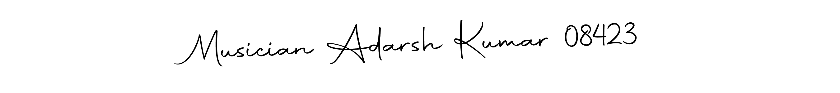 How to make Musician Adarsh Kumar 08423 name signature. Use Autography-DOLnW style for creating short signs online. This is the latest handwritten sign. Musician Adarsh Kumar 08423 signature style 10 images and pictures png
