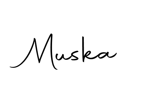 How to make Muska signature? Autography-DOLnW is a professional autograph style. Create handwritten signature for Muska name. Muska signature style 10 images and pictures png