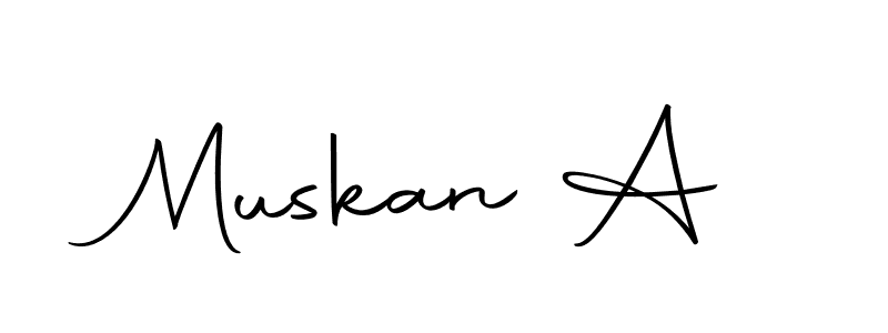 This is the best signature style for the Muskan A name. Also you like these signature font (Autography-DOLnW). Mix name signature. Muskan A signature style 10 images and pictures png