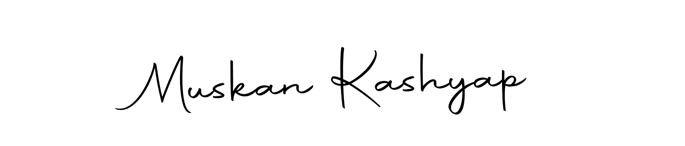 Make a beautiful signature design for name Muskan Kashyap. With this signature (Autography-DOLnW) style, you can create a handwritten signature for free. Muskan Kashyap signature style 10 images and pictures png
