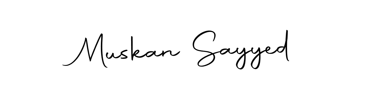 Also we have Muskan Sayyed name is the best signature style. Create professional handwritten signature collection using Autography-DOLnW autograph style. Muskan Sayyed signature style 10 images and pictures png