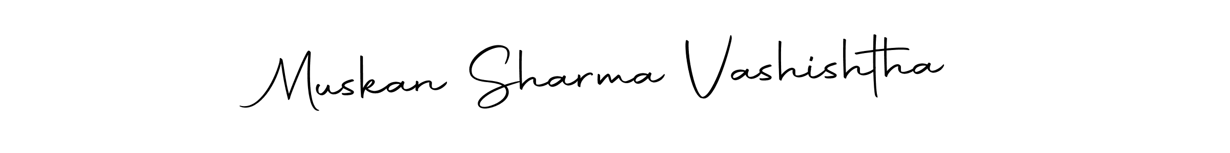 Autography-DOLnW is a professional signature style that is perfect for those who want to add a touch of class to their signature. It is also a great choice for those who want to make their signature more unique. Get Muskan Sharma Vashishtha name to fancy signature for free. Muskan Sharma Vashishtha signature style 10 images and pictures png