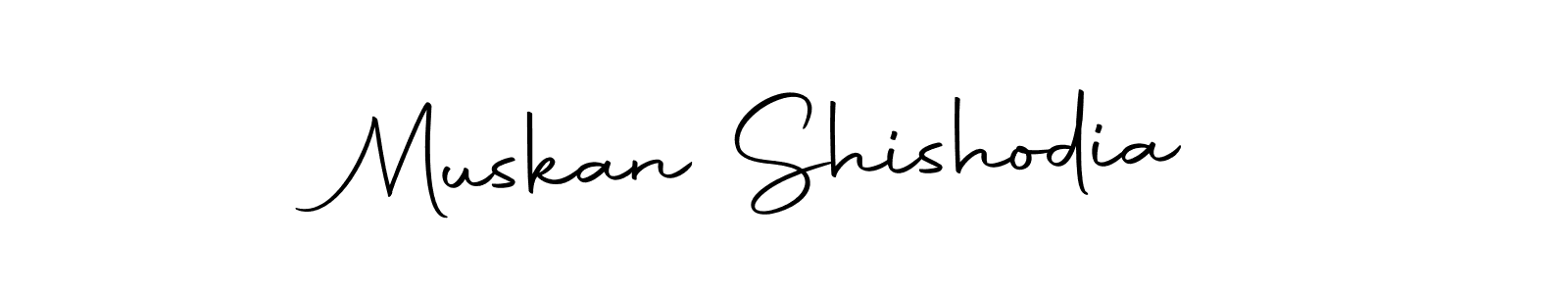 Make a beautiful signature design for name Muskan Shishodia. Use this online signature maker to create a handwritten signature for free. Muskan Shishodia signature style 10 images and pictures png