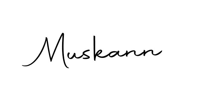 Design your own signature with our free online signature maker. With this signature software, you can create a handwritten (Autography-DOLnW) signature for name Muskann. Muskann signature style 10 images and pictures png