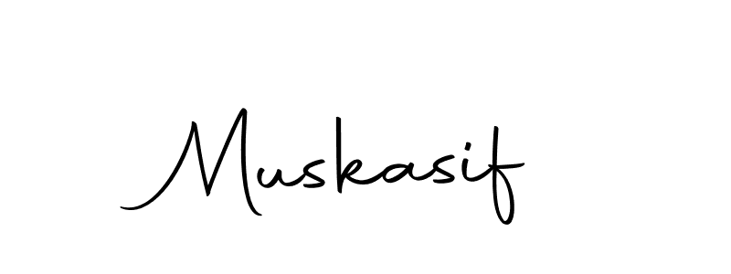 How to make Muskasif signature? Autography-DOLnW is a professional autograph style. Create handwritten signature for Muskasif name. Muskasif signature style 10 images and pictures png