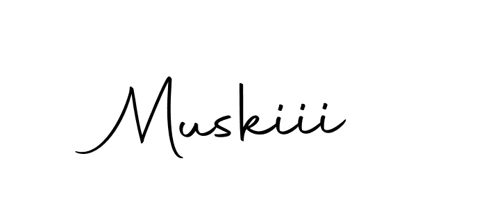 Make a beautiful signature design for name Muskiii. With this signature (Autography-DOLnW) style, you can create a handwritten signature for free. Muskiii signature style 10 images and pictures png