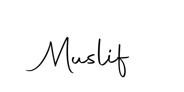 The best way (Autography-DOLnW) to make a short signature is to pick only two or three words in your name. The name Muslif include a total of six letters. For converting this name. Muslif signature style 10 images and pictures png